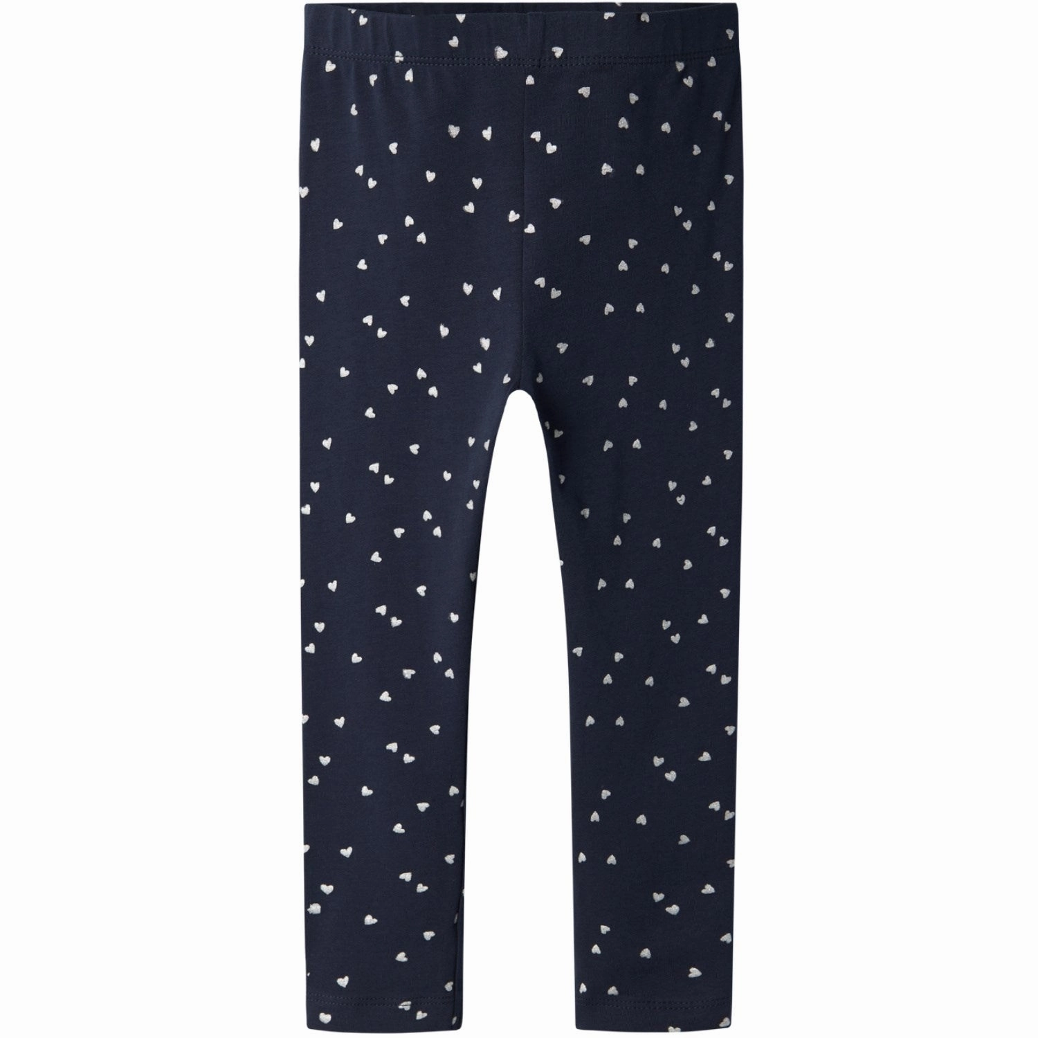 Name It Dark Sapphire Hearts Vivian Glitter Leggings For Adults Slim Fit Work Commute Mesh Panel