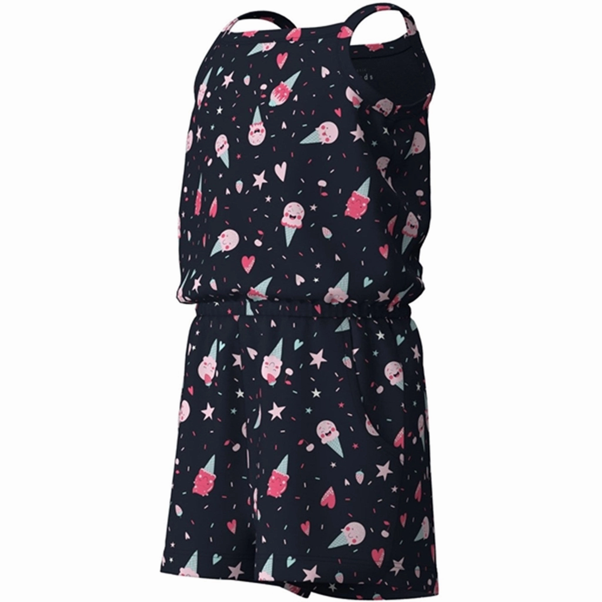 Name it Dark Sapphire Icecream Vigga Strap Jumpsuit Basic Training