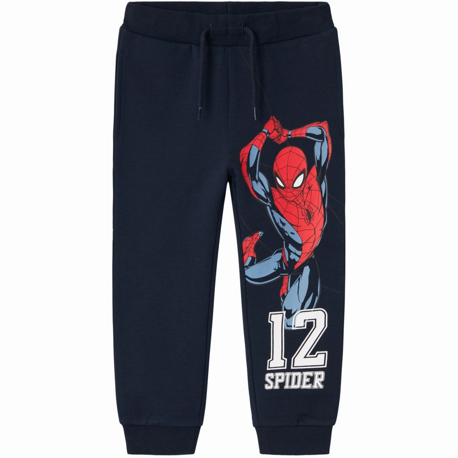 Name It Dark Sapphire Jakio Spiderman Sweatpants hanging pleasure