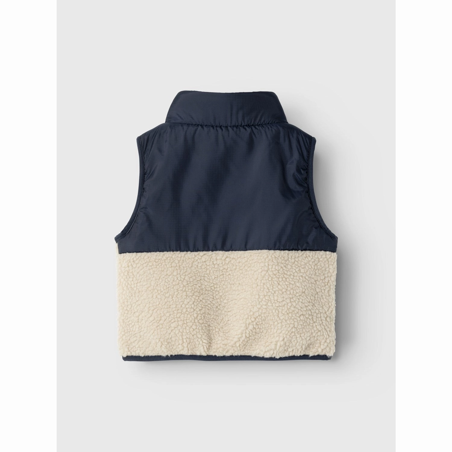 Name It Dark Sapphire Mall Teddy Vest1 Windproof Barrier worse