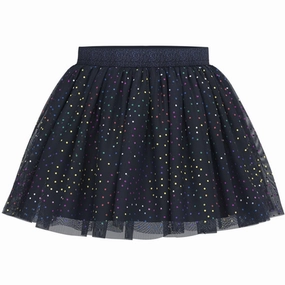 City Ready Daily Wear Name it Dark Sapphire Vaboss Dots Skirt