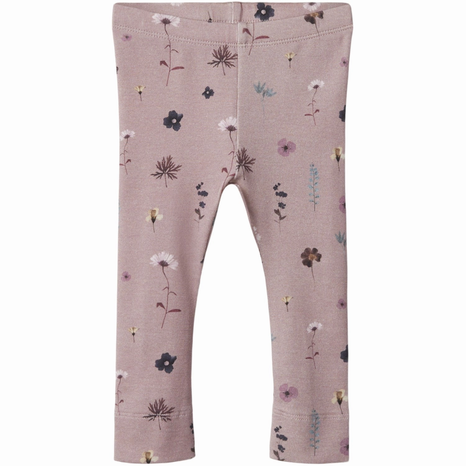 Name It Deauville Mauve Odetta Leggings For Kids Thermal Warm Maternity Wear Rib Knit