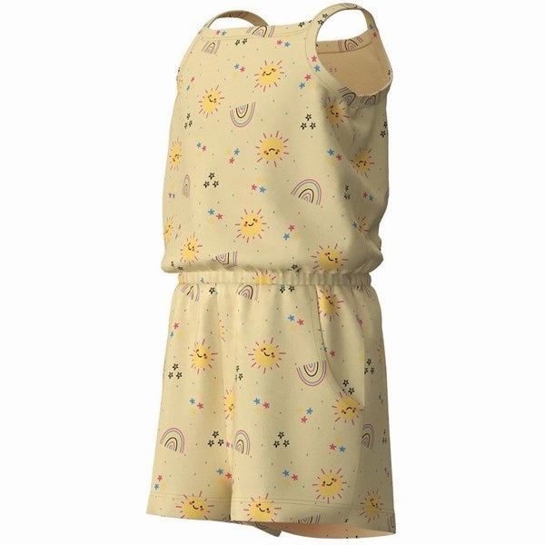 Gym Elegant Dance Active Name it Double Cream Suns Vigga Strap Jumpsuit