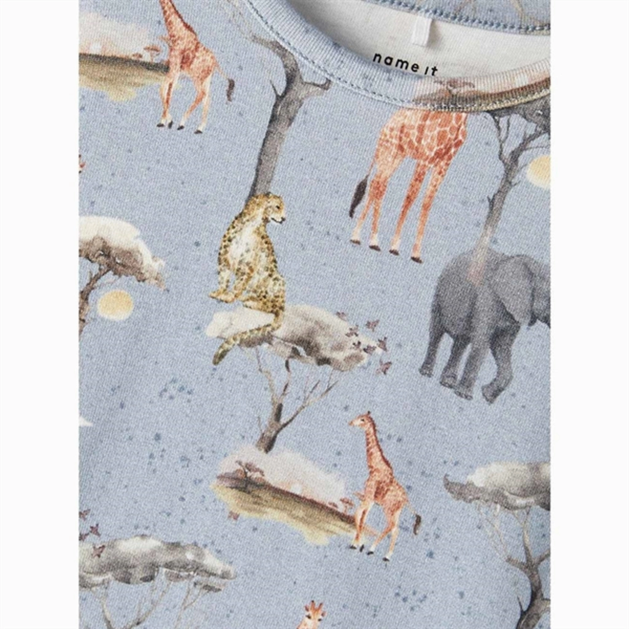 Home Friends Lightweight Athlete Name it Dusty Blue Jupar Summer Suit