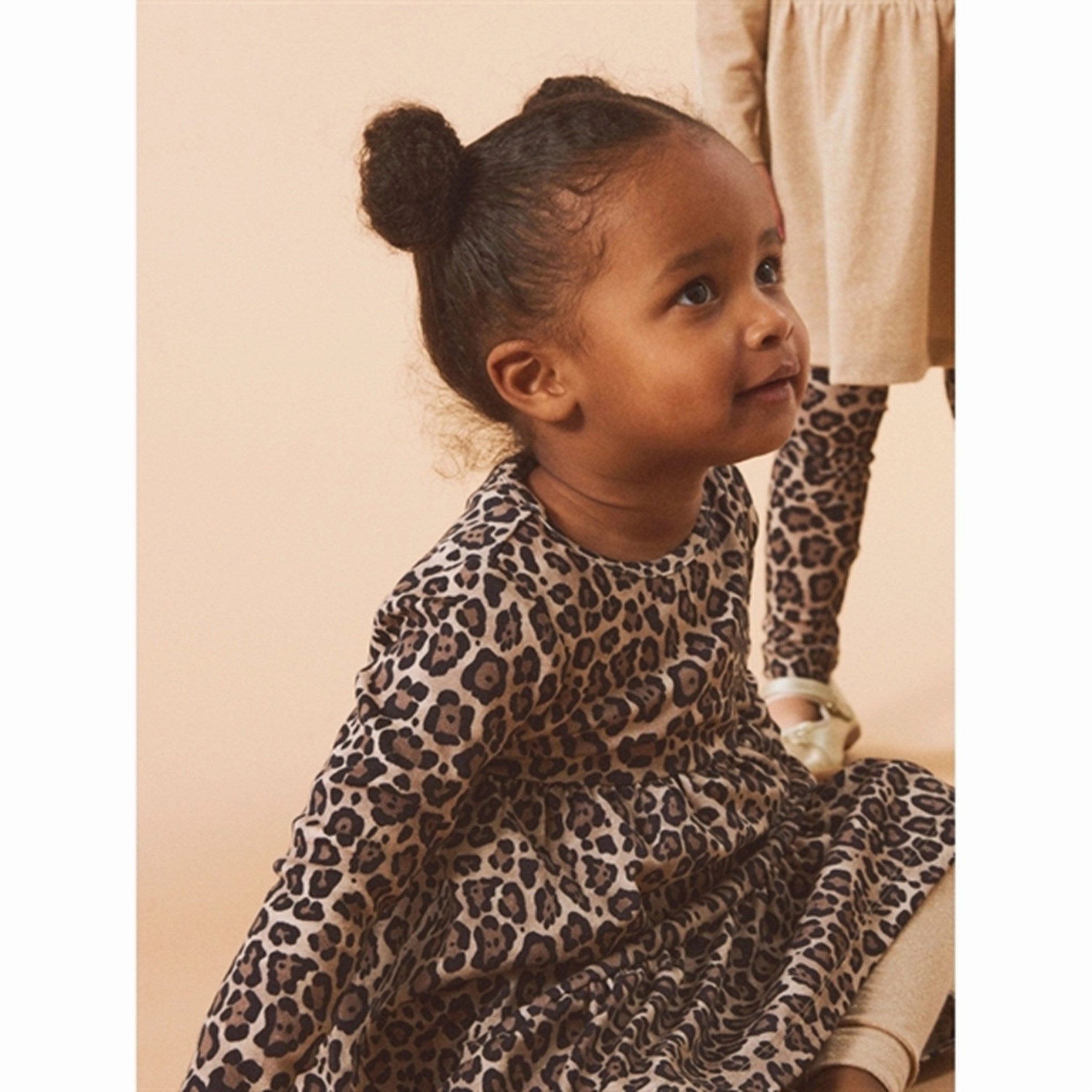 High Comfort Layered Fabric Name it Gilded Beige Sosanna Leggings