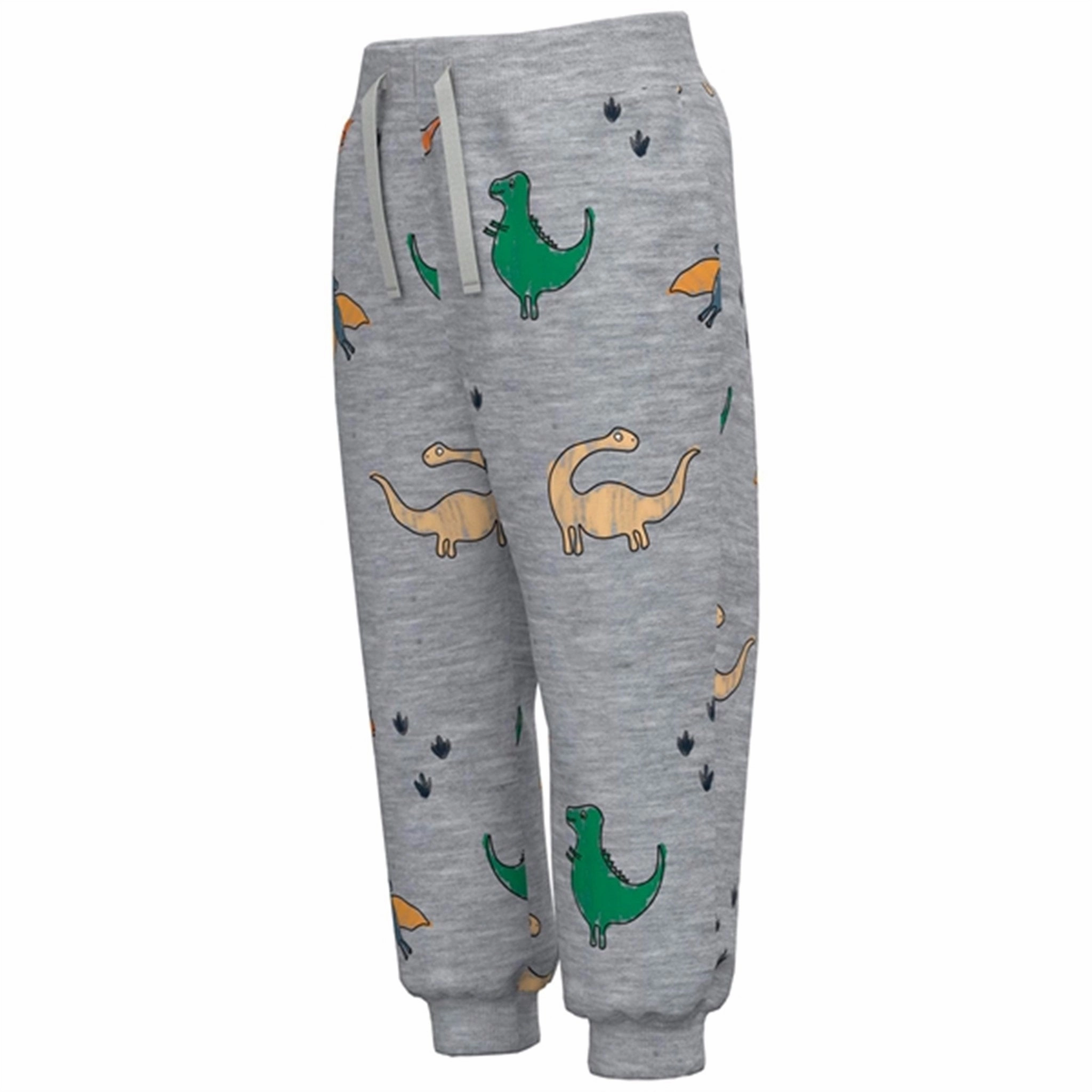 fitness gear logoed Name it Grey Melange Louin Sweatpants