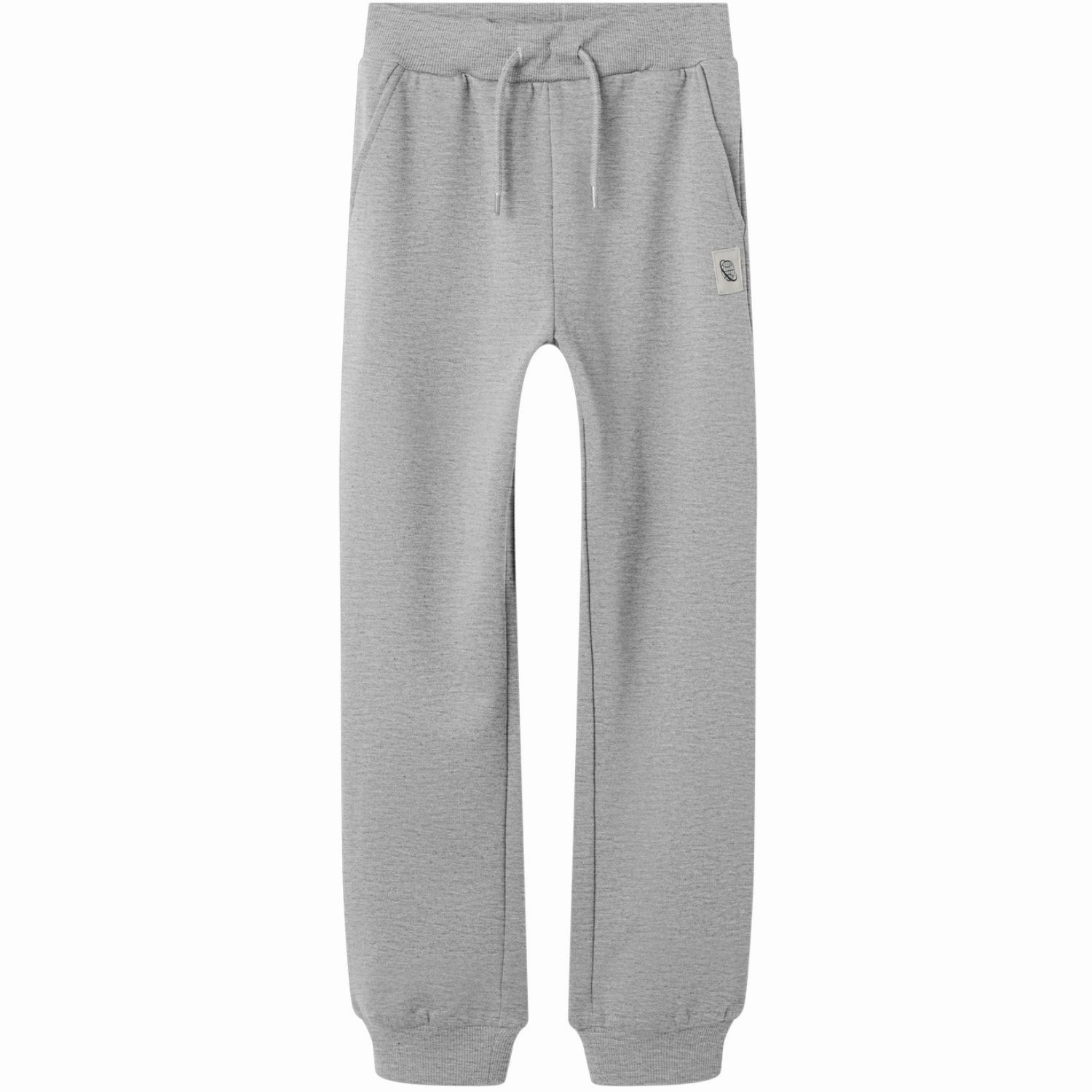 Name It Grey Melange Nkmnello Nreg Swe Pants Bru Pb Ergonomic Stitching