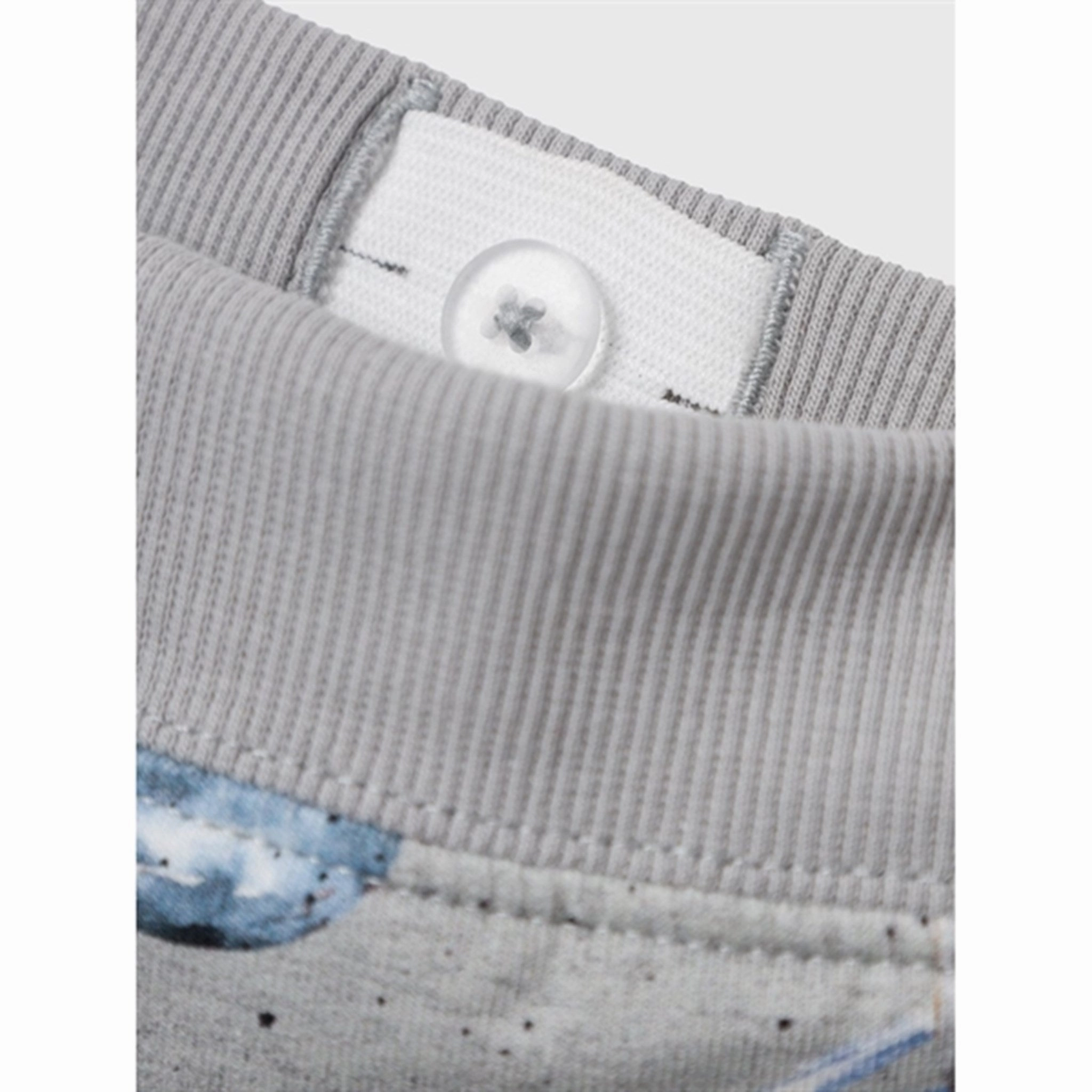 Name it Grey Melange Normann Sweatpants Hydrophobic WaterResistant Coating