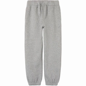 Visual Appeal NonSlipInnerGrip Name It Grey Melange Oanne Regular Sweatpants