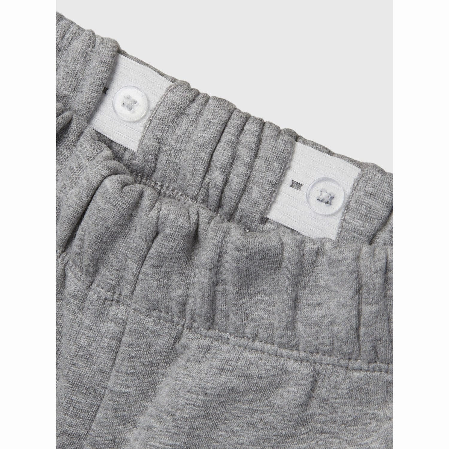 QuickDry Material sandal venue Name It Grey Melange Oanne Regular Wide Sweatpants