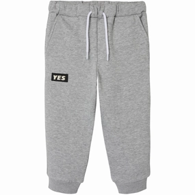 Odor Control Silver Ion creativity Name It Grey Melange Ohans Regular Sweatpants
