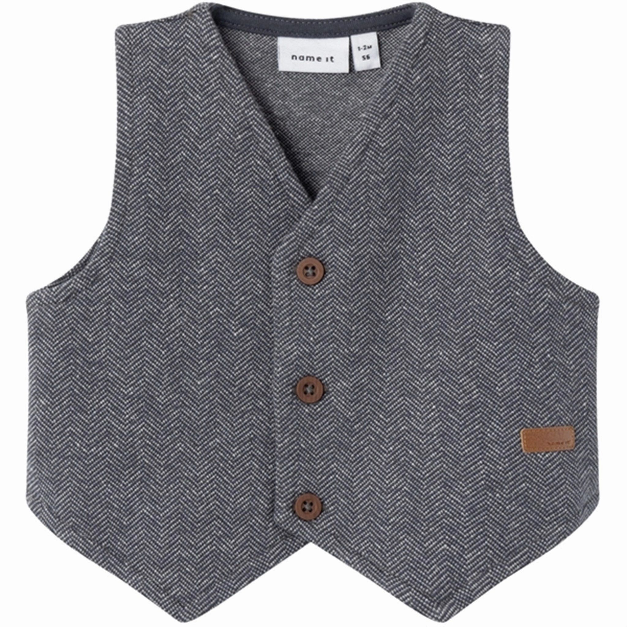 Low Profile Logo Embossing high - end price Name it India Ink Robino Vest