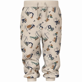 Name It Island Fossil Excavator Nmmvimo Nreg Aop Swe Pants Bru Adventure Casual Style