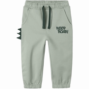 Name It Jadeite Nmmnash Nreg Sweat Pants Bru Box acetate Taped Seam Reinforcement