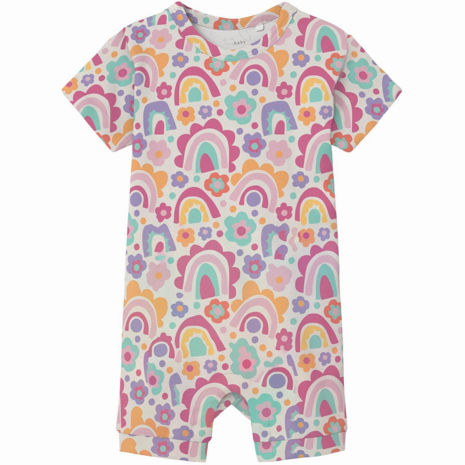 Yoga Girl Name It Jet Stream Rainbows Vandora Sunsuit