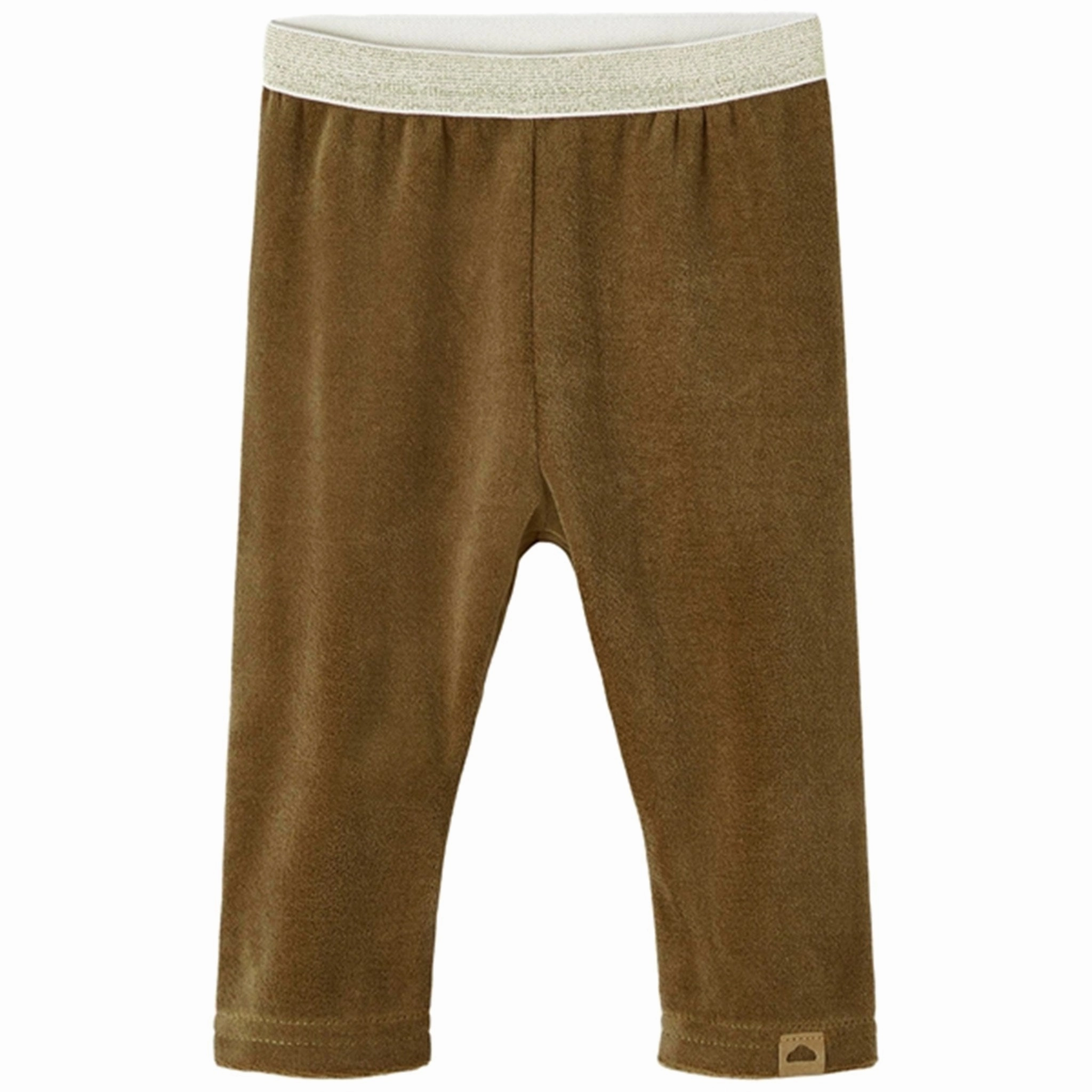 Name it Kangaroo Linna Velour Leggings City Walk Soft Touch Athletic Design