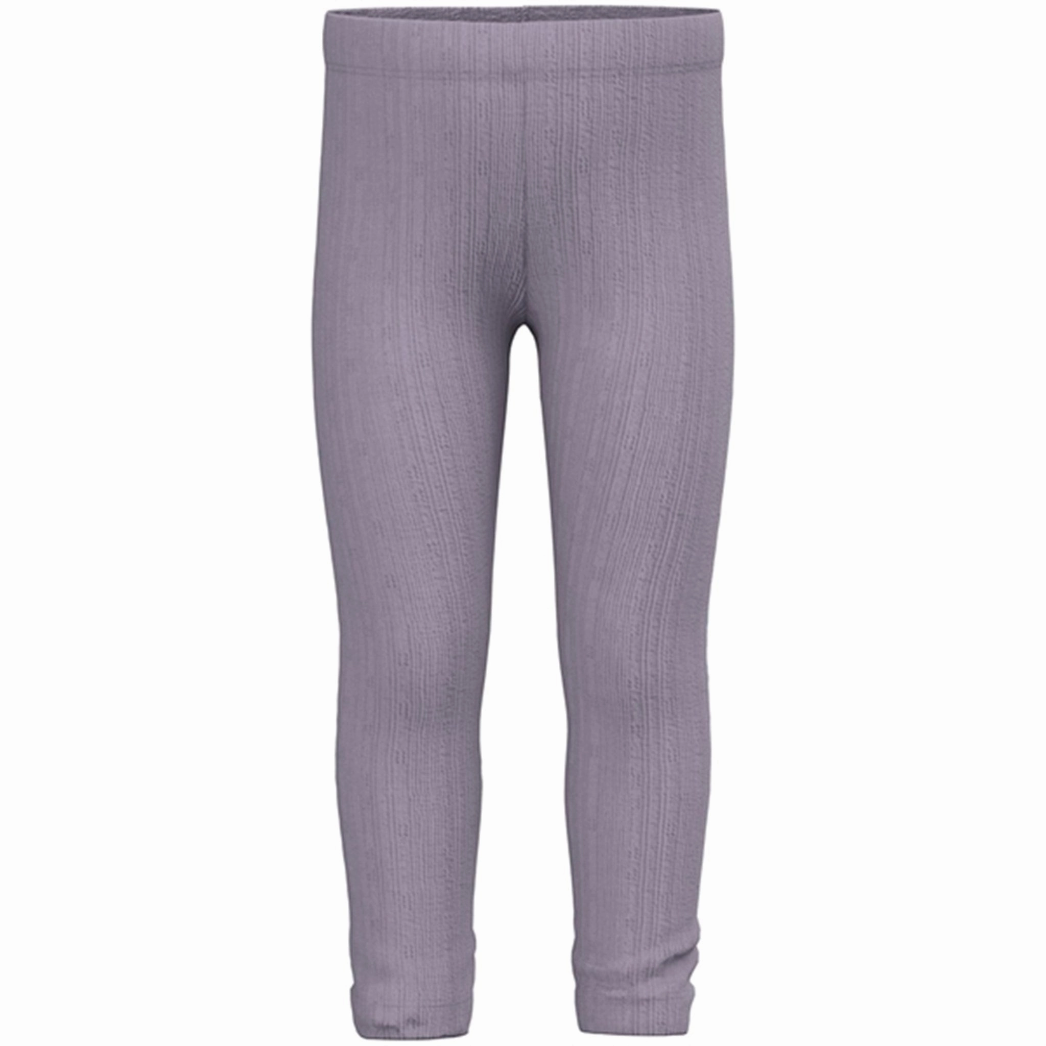 Name it Lavender Gray Lanna Leggings Postpartum Fit Gym Workout
