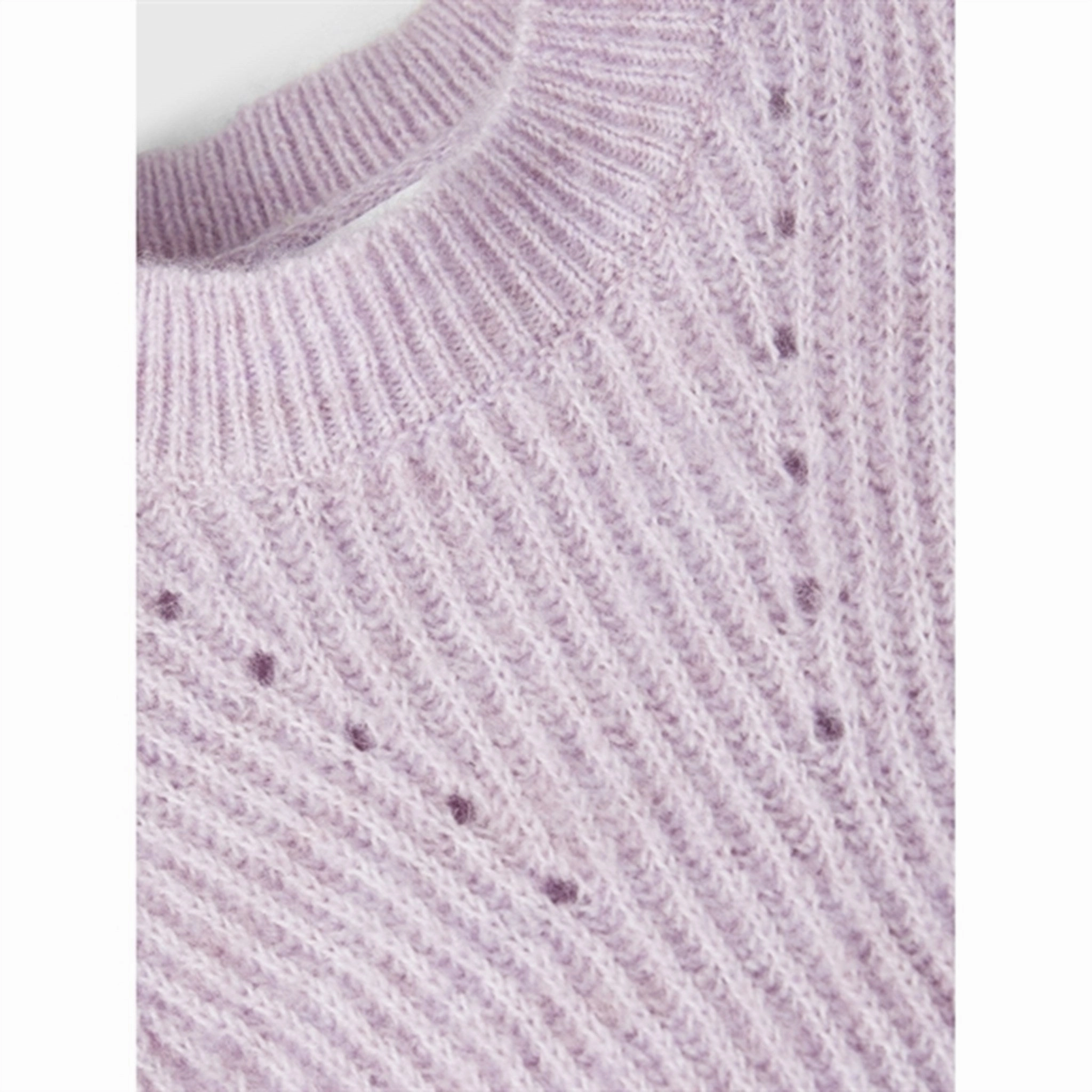 Name it Lavender Mist Retulle Knit Slipover Eco Friendly Fabric