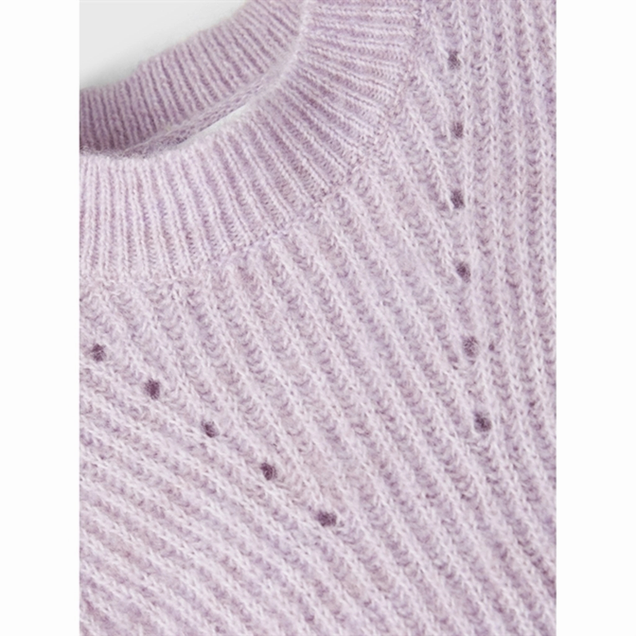 Name it Lavender Mist Retulle Knit Slipover slim size separation