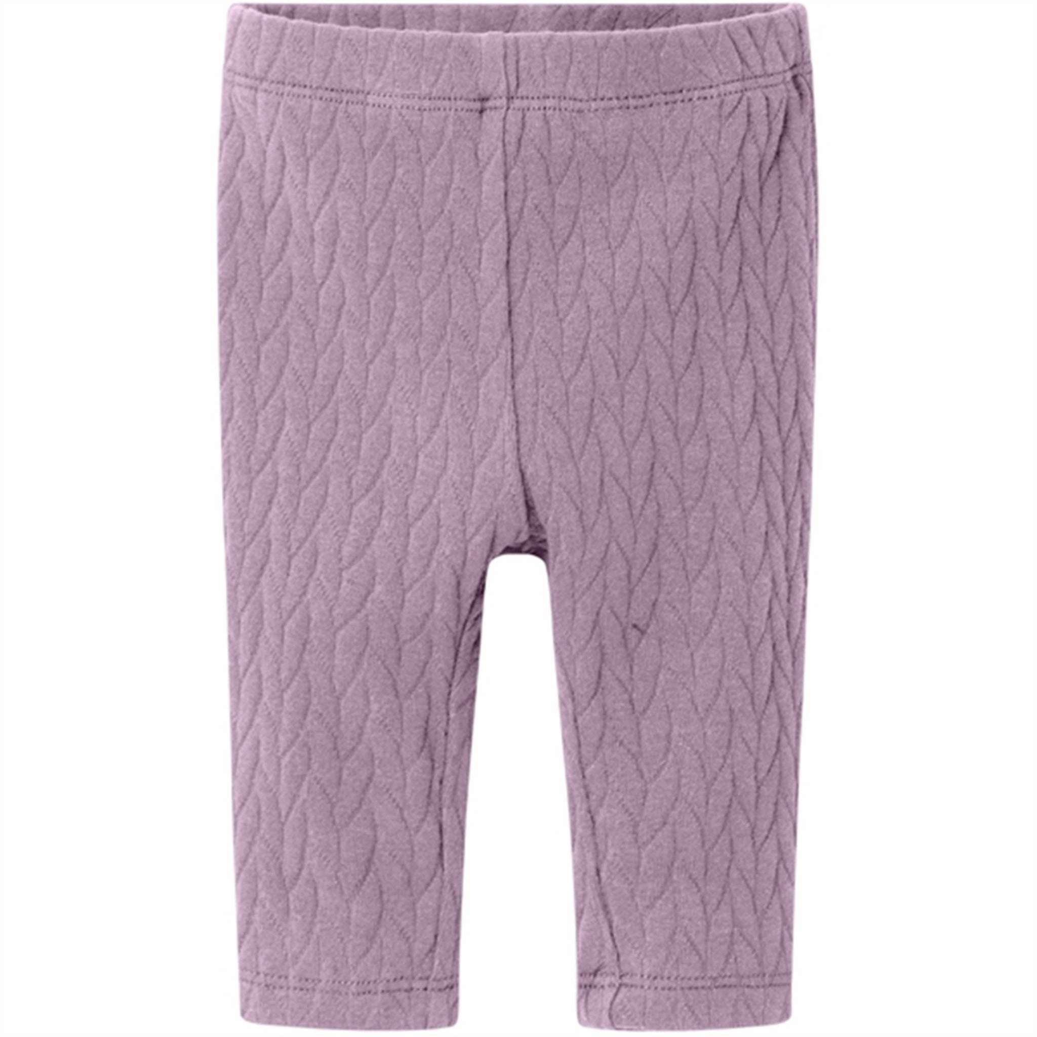 Slim and Comfortable Sculpted Design Name it Lavender Mist Solie Quilt Leggings