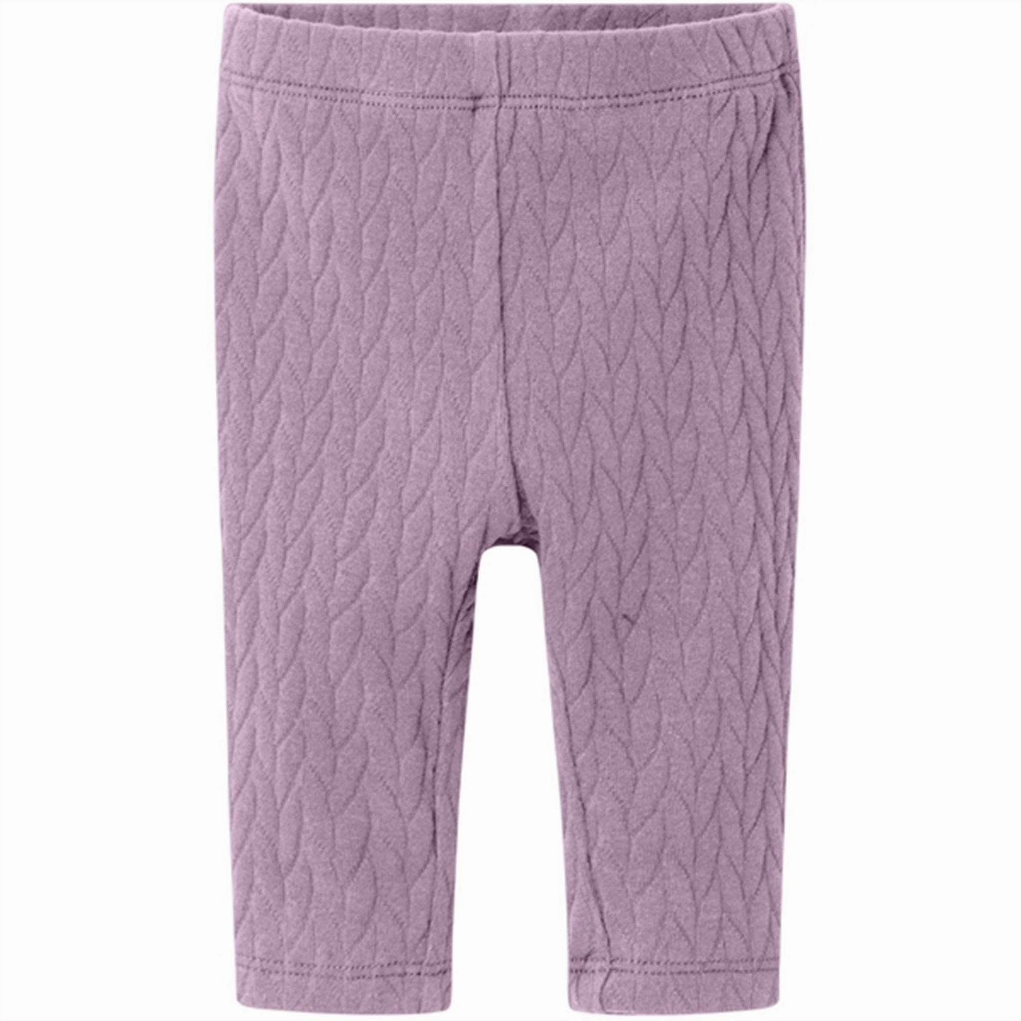 Name it Lavender Mist Solie Quilt Leggings Anti Pilling Finish