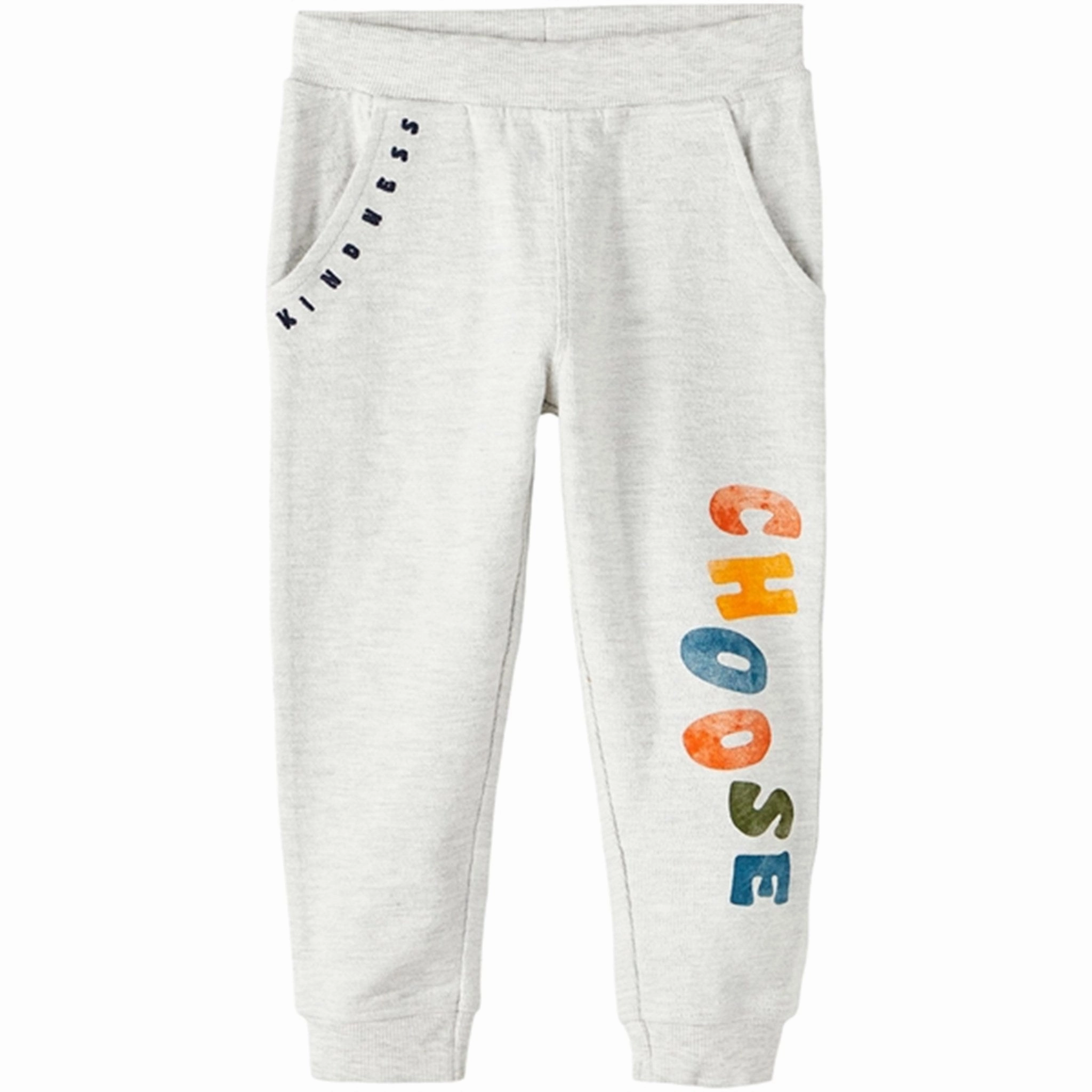 comfort venue Compact Name it Light Grey Melange Lyn Sweatpants