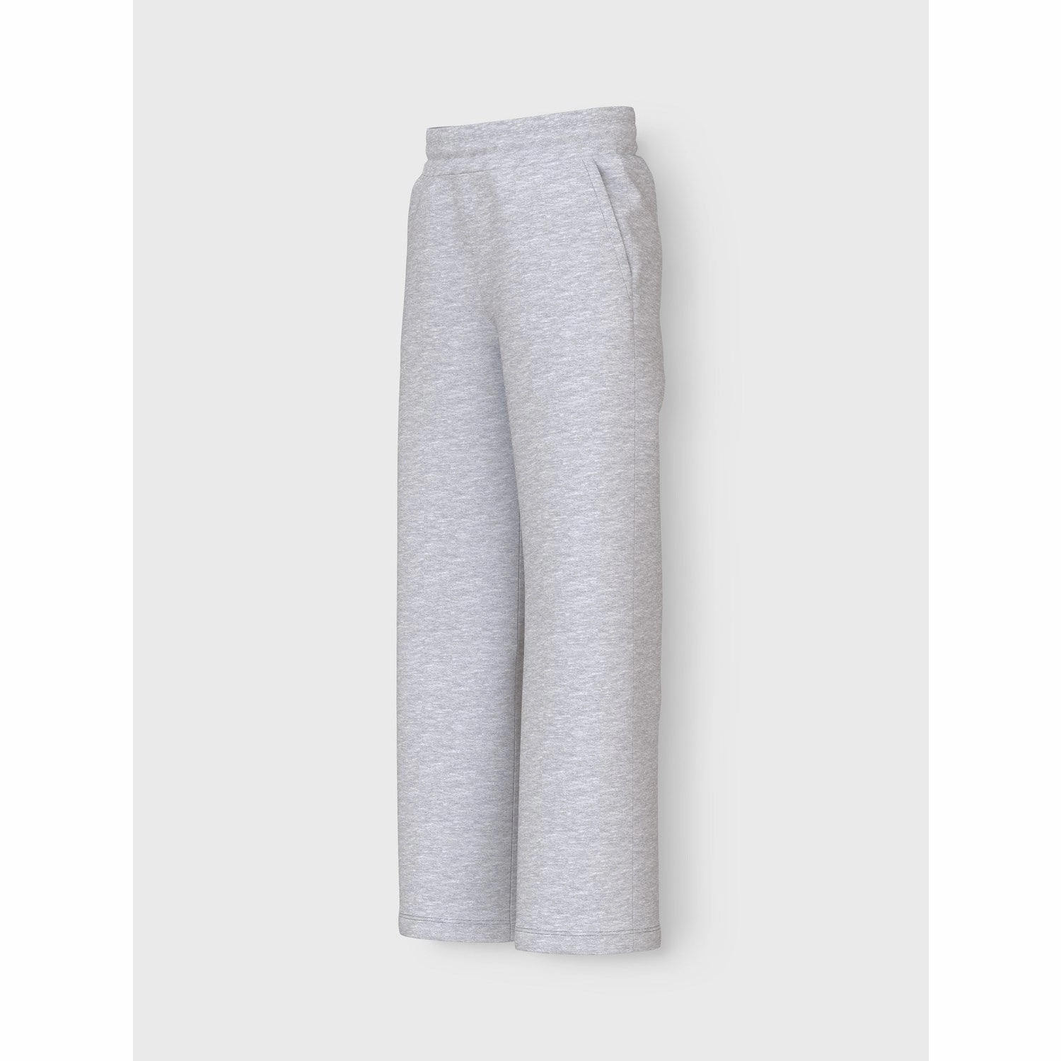 Name It Light Grey Melange Mille Straight Sweatpants Noos Recreational sports clothing
