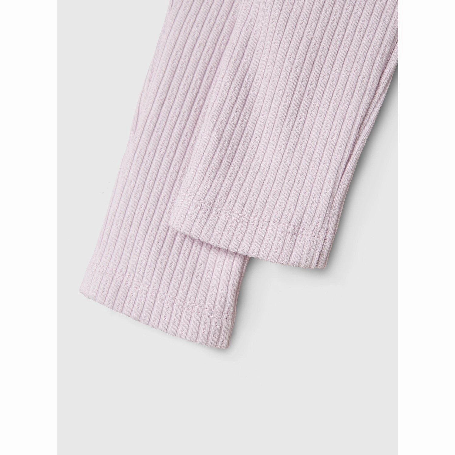 Name It Light Lilac Dikka Leggings Flexible Hem Morning Stretch Minimalist Style
