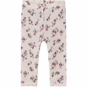 Name It Lilac Ash Wang Wool Needle Legging Noos Sport Look For Teens Soft Touch