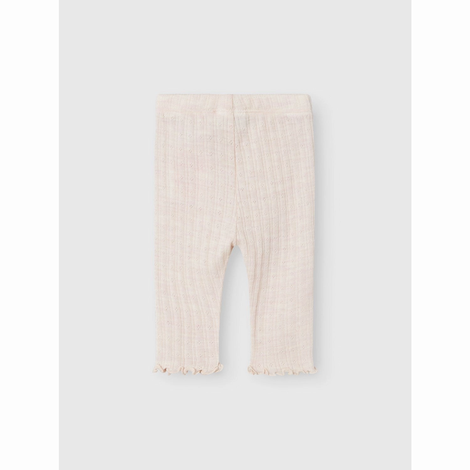 Name It Lilac Ash Wossa Wool/Silk Rib Leggings Soft touch finish All Style