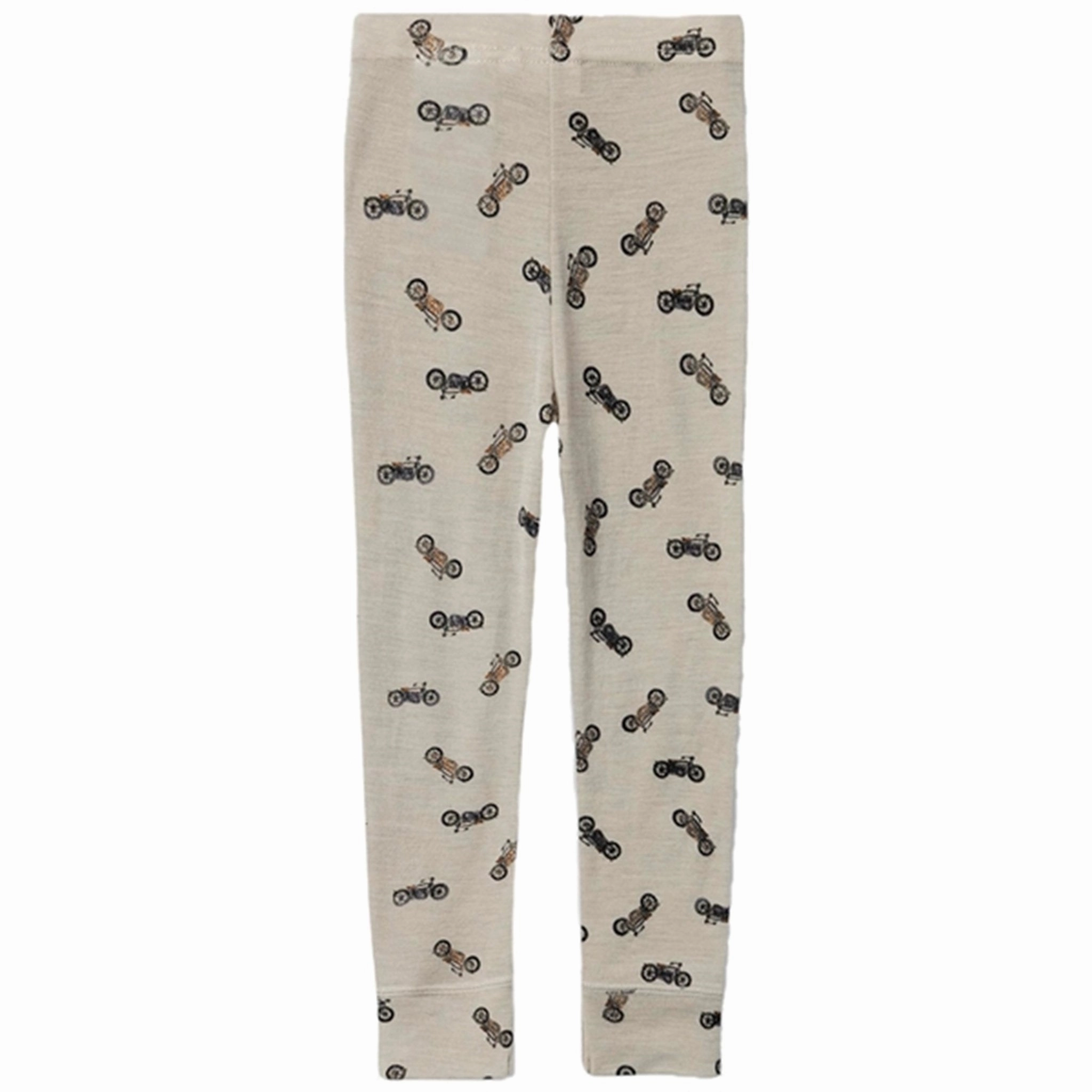 Clean Form Soft Touch Name it London Fog Wang Wool Rib Leggings AOP