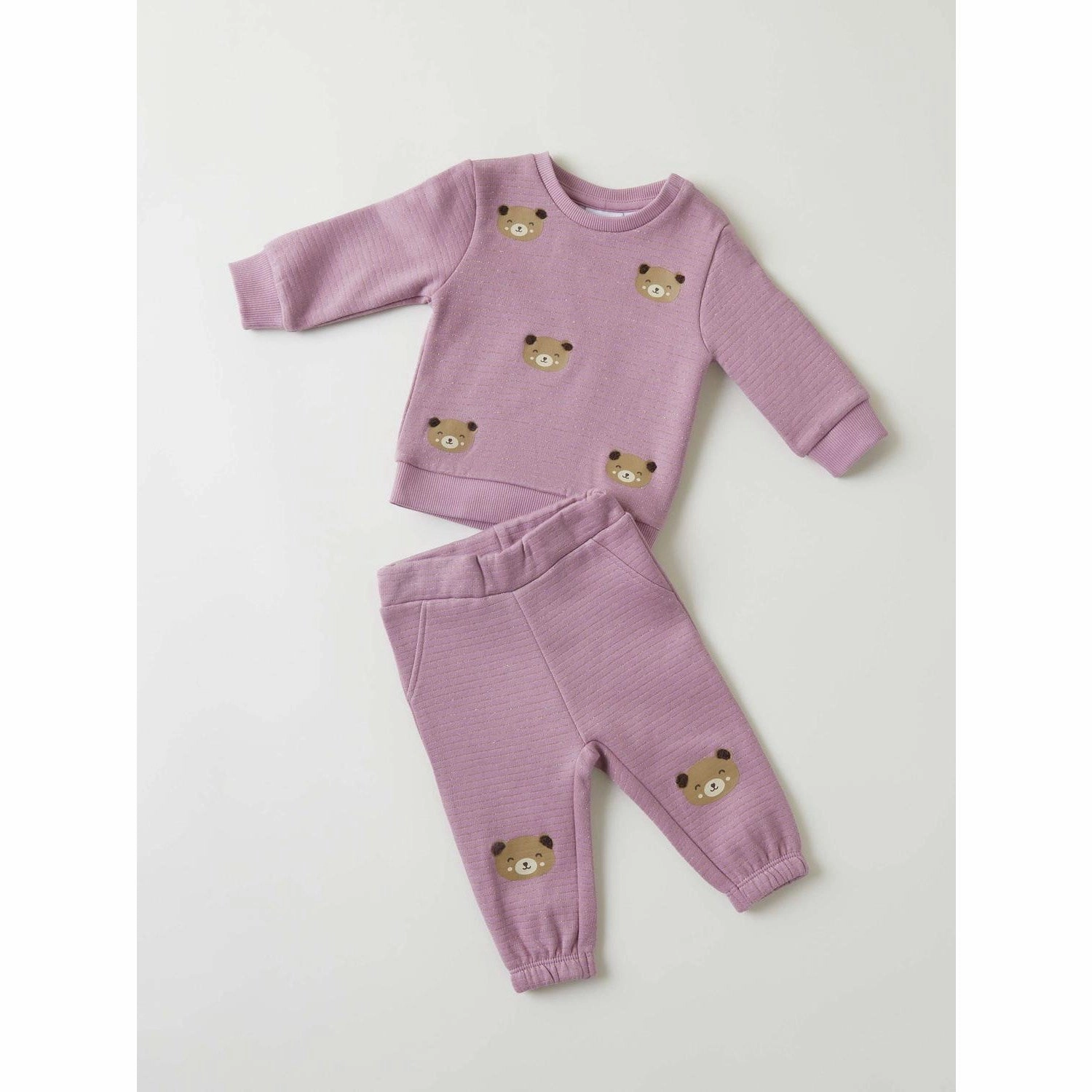 Windresistant outer shell Name It Mauve Orchid Olvine Sweatpants