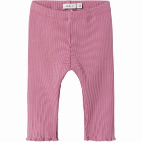 Name It Mauve Orchid Royanna Leggings Effortless Style Refined Fabric