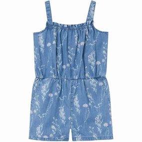 Neutral Yoga Luxury Urban Name It Medium Blue Denim Bella Baggy Denim Playsuit