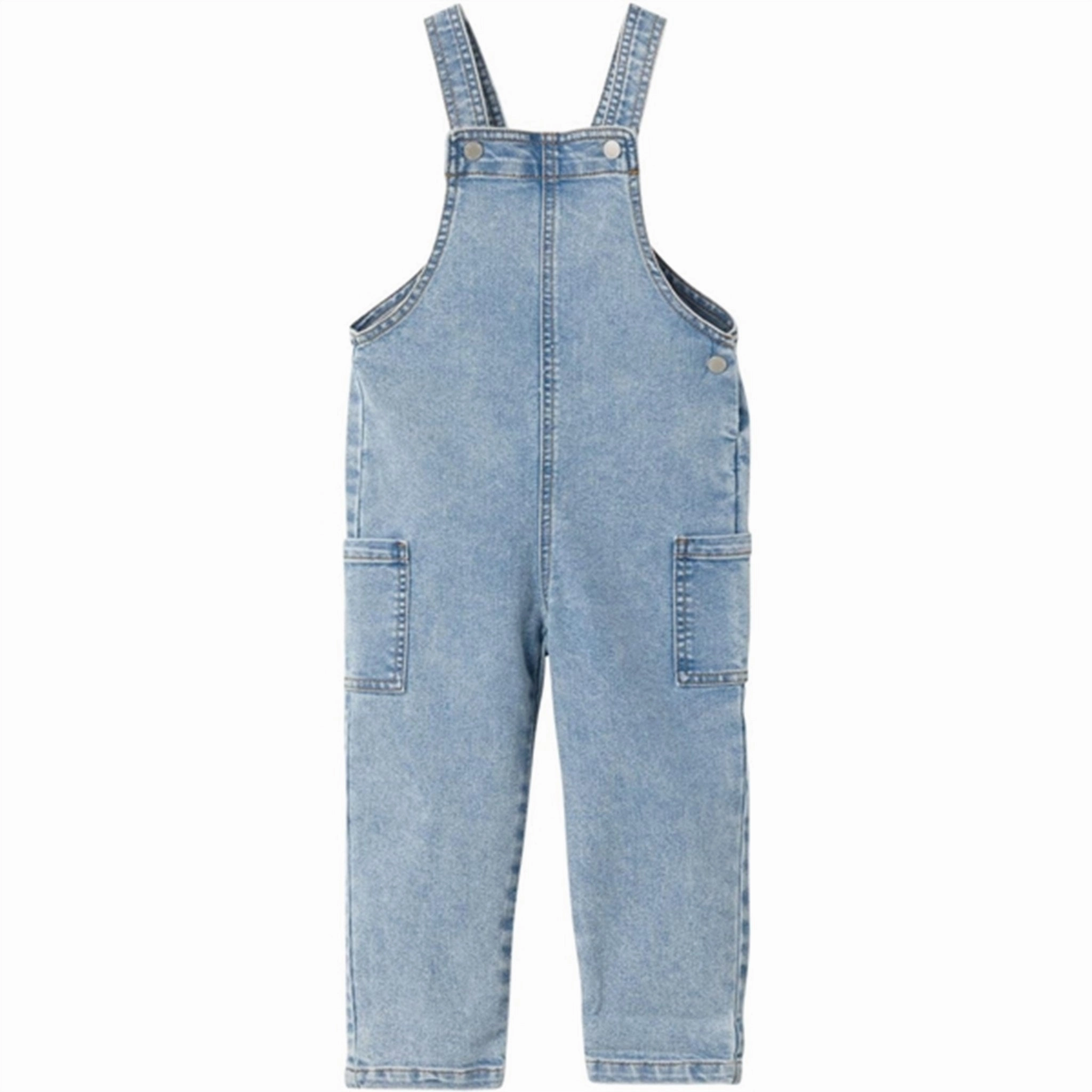 Name it Medium Blue Denim Britany Loose Denim Overall Anti Pilling