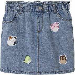 Name It Medium Blue Denim Ova Squishmallows Denim Skirt Outfit Mood