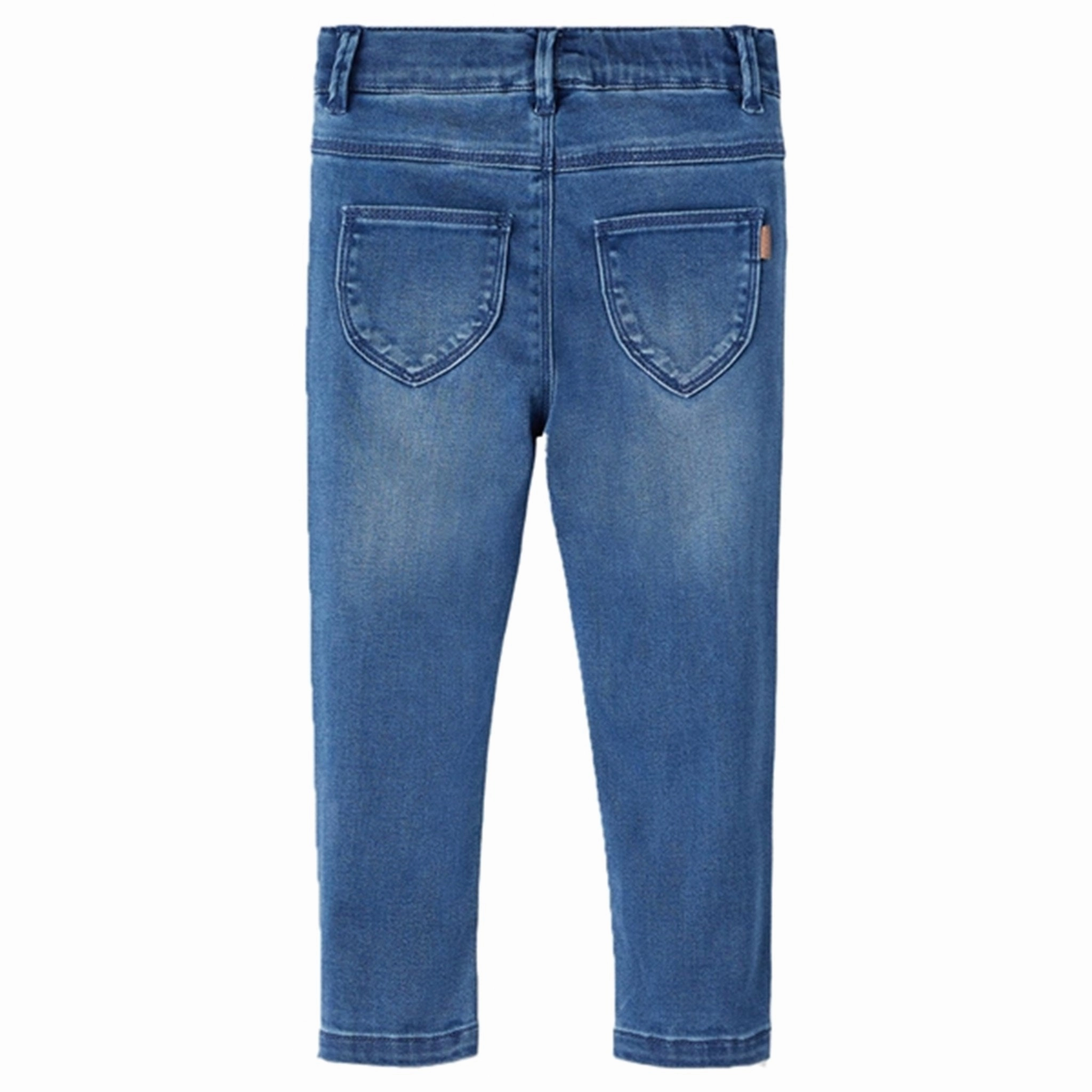 Flattering Design high waisted Name it Medium Blue Denim Salli Slim Denim Legging Noos