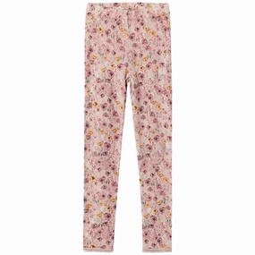 Name it Moonbeam Wang Wool Needle Leggings AOP Breathable Feel