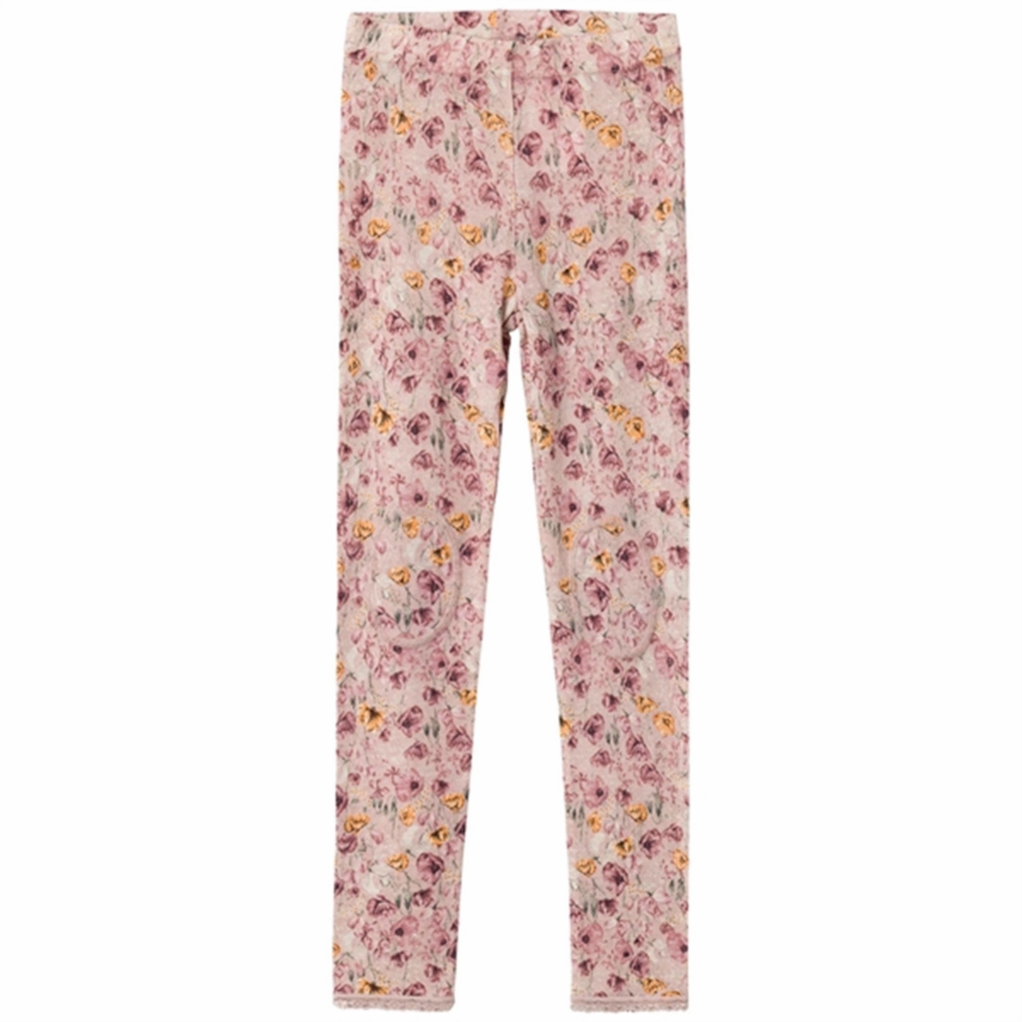 Name it Moonbeam Wang Wool Needle Leggings AOP Breathable Feel