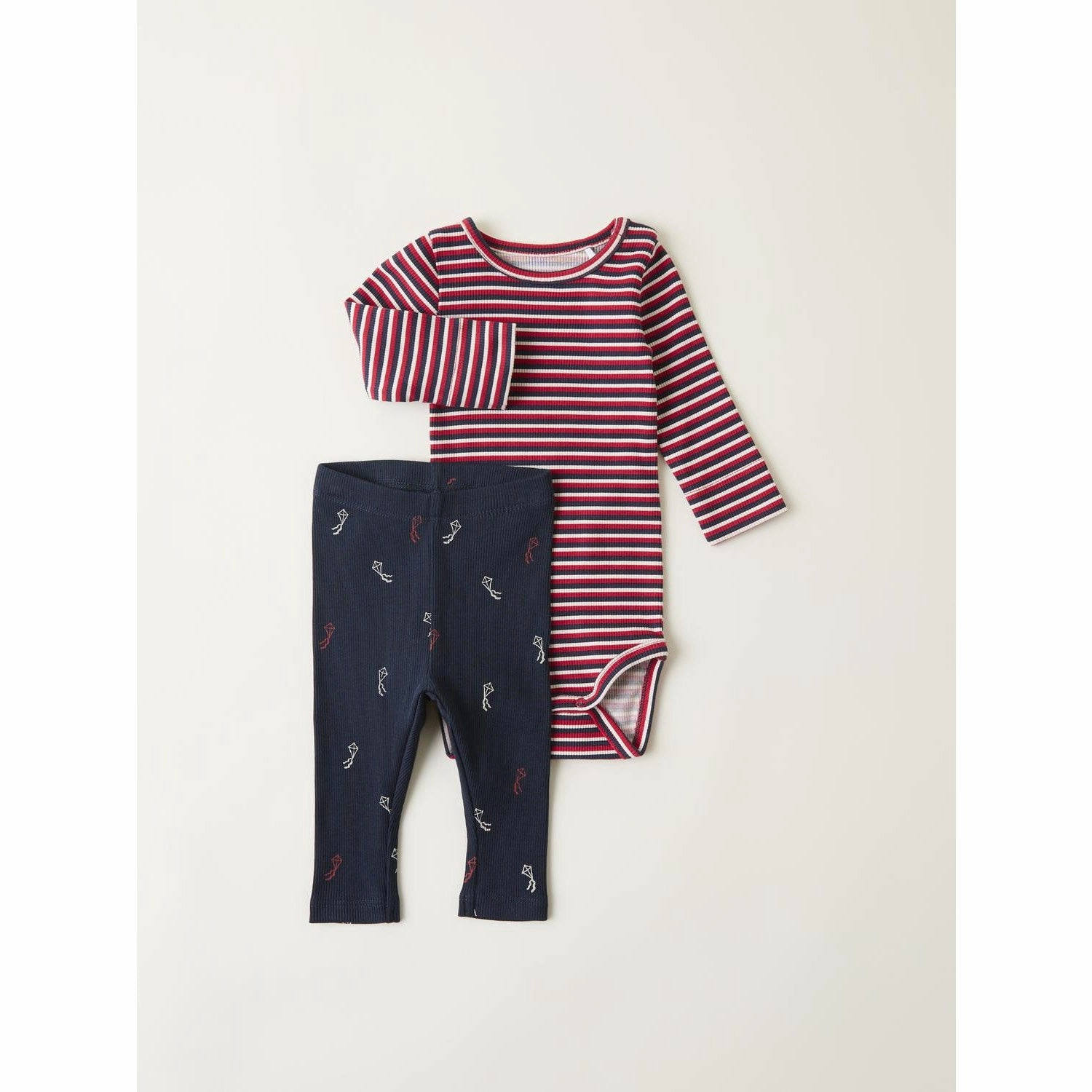 Name It Navy Blazer Labela Slim Leggings Snug feel Rush Fit