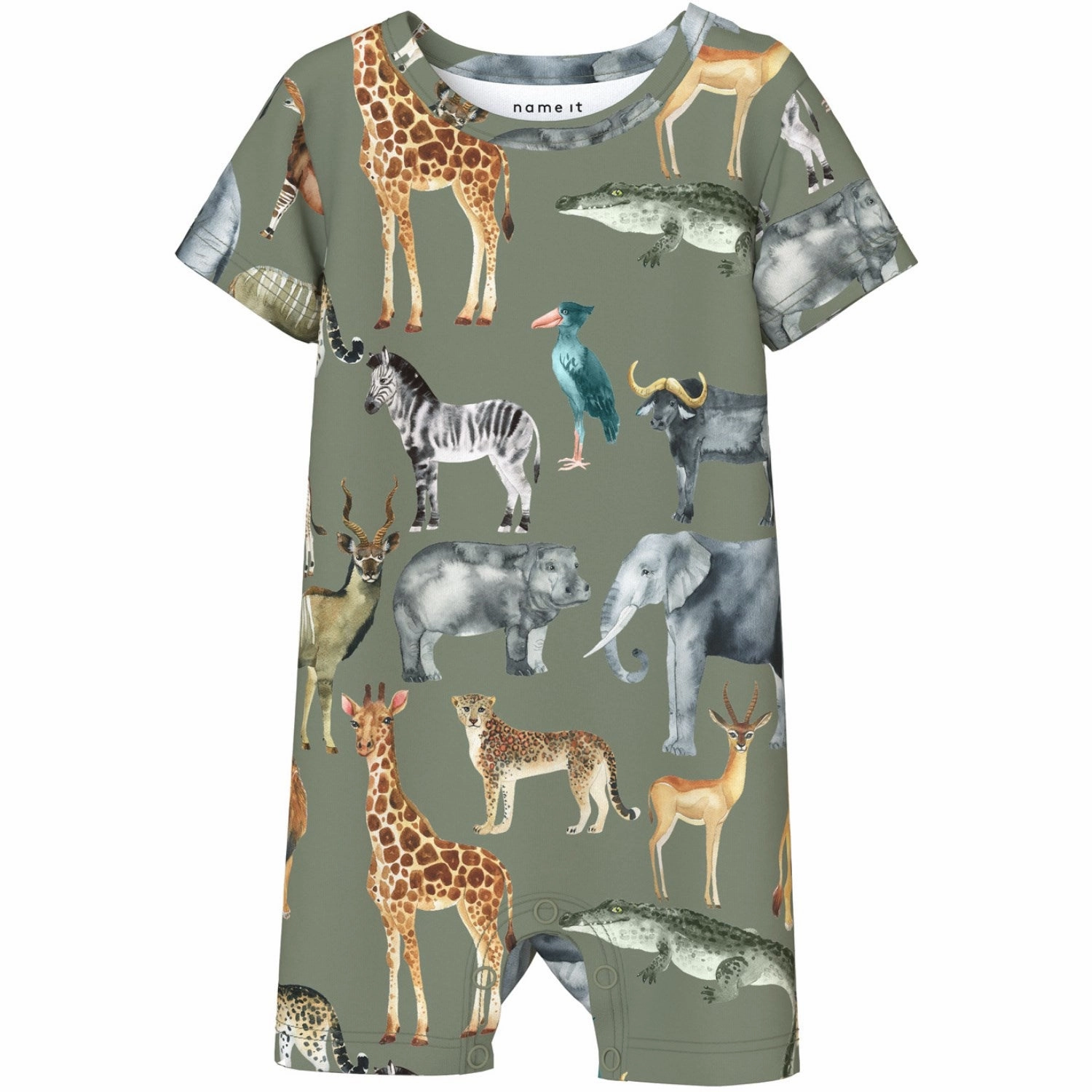 Name It Oil Green Jasen Sunsuit Dance Athlete