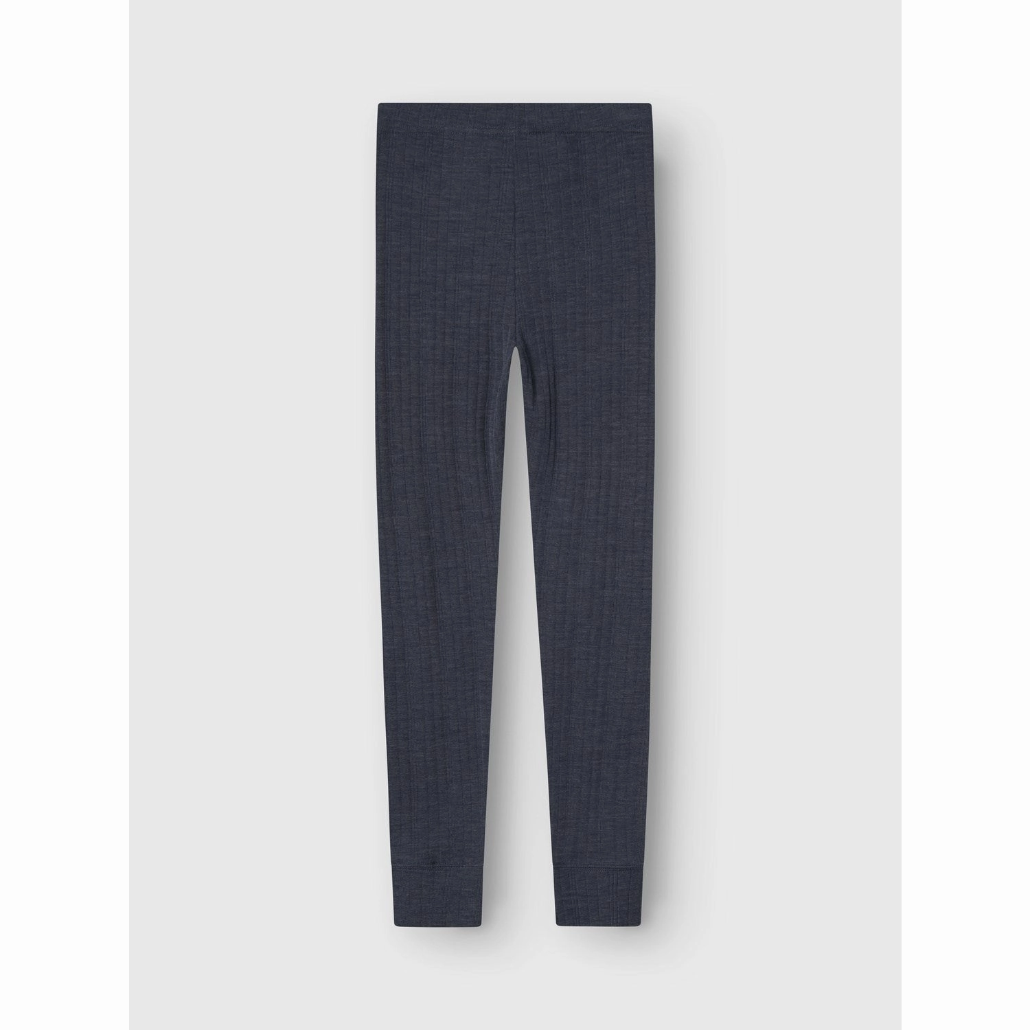 Stylish Stretch Wear Name It Ombre Blue Wang Wool Needle Long Johns Solid