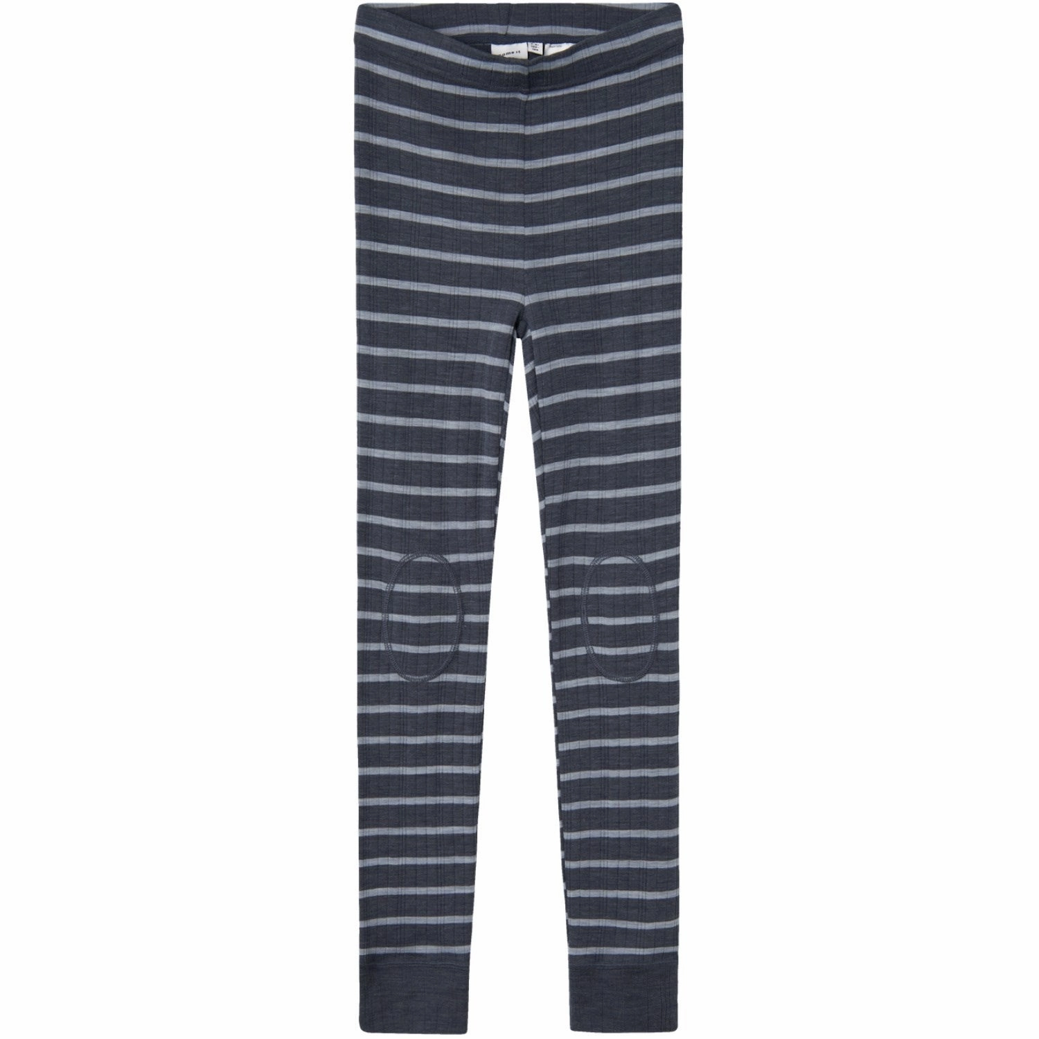Ultra Soft Name It Ombre Blue Wang Wool Needle Long Johns Stripe