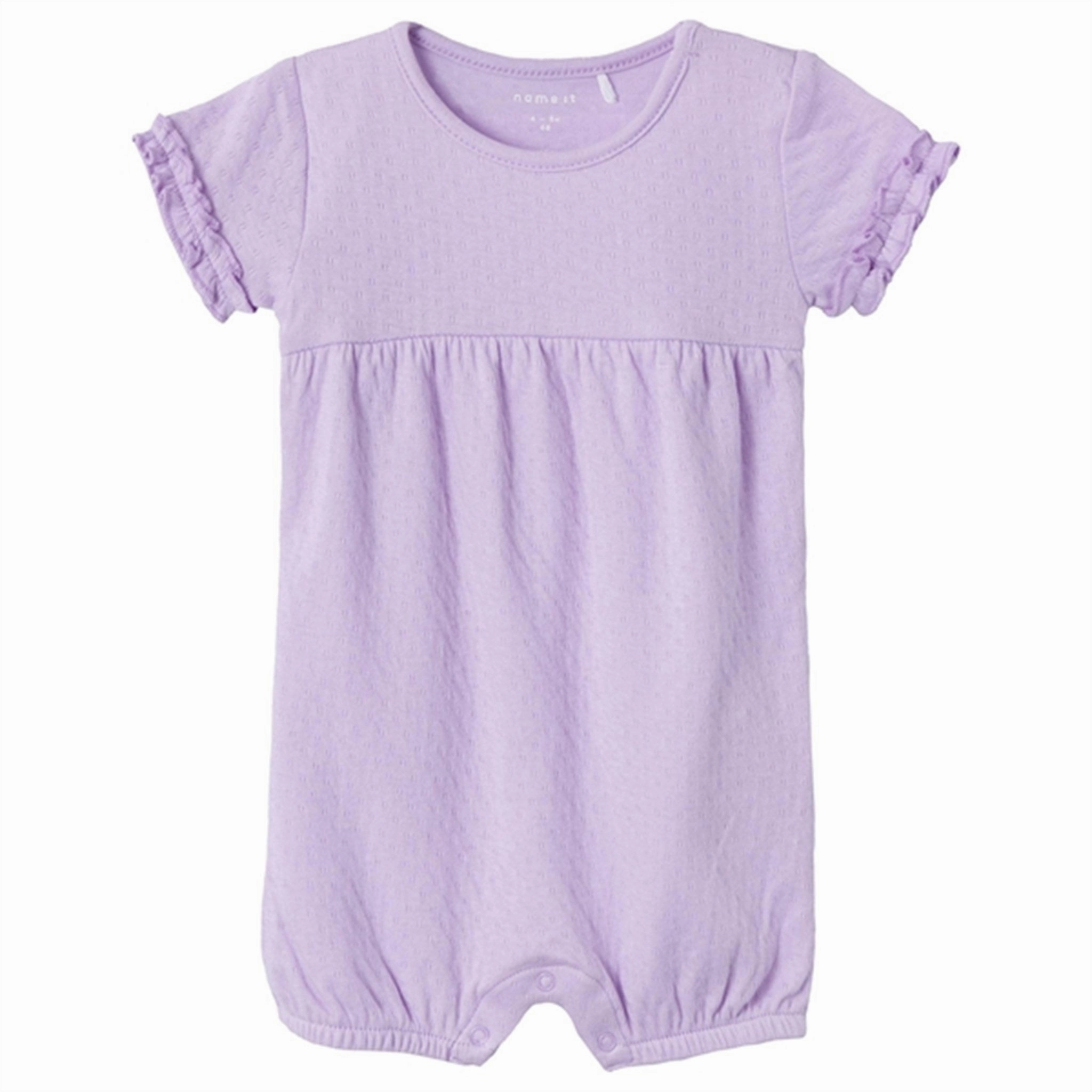 Work Hot Vacation Unisex Name it Orchid Bloom Himia Romper