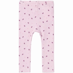 Wrinkle Resistant Outdoor Lover For Teens Breathable Fabric Name it Parfait Pink Ladybug Dab Leggings