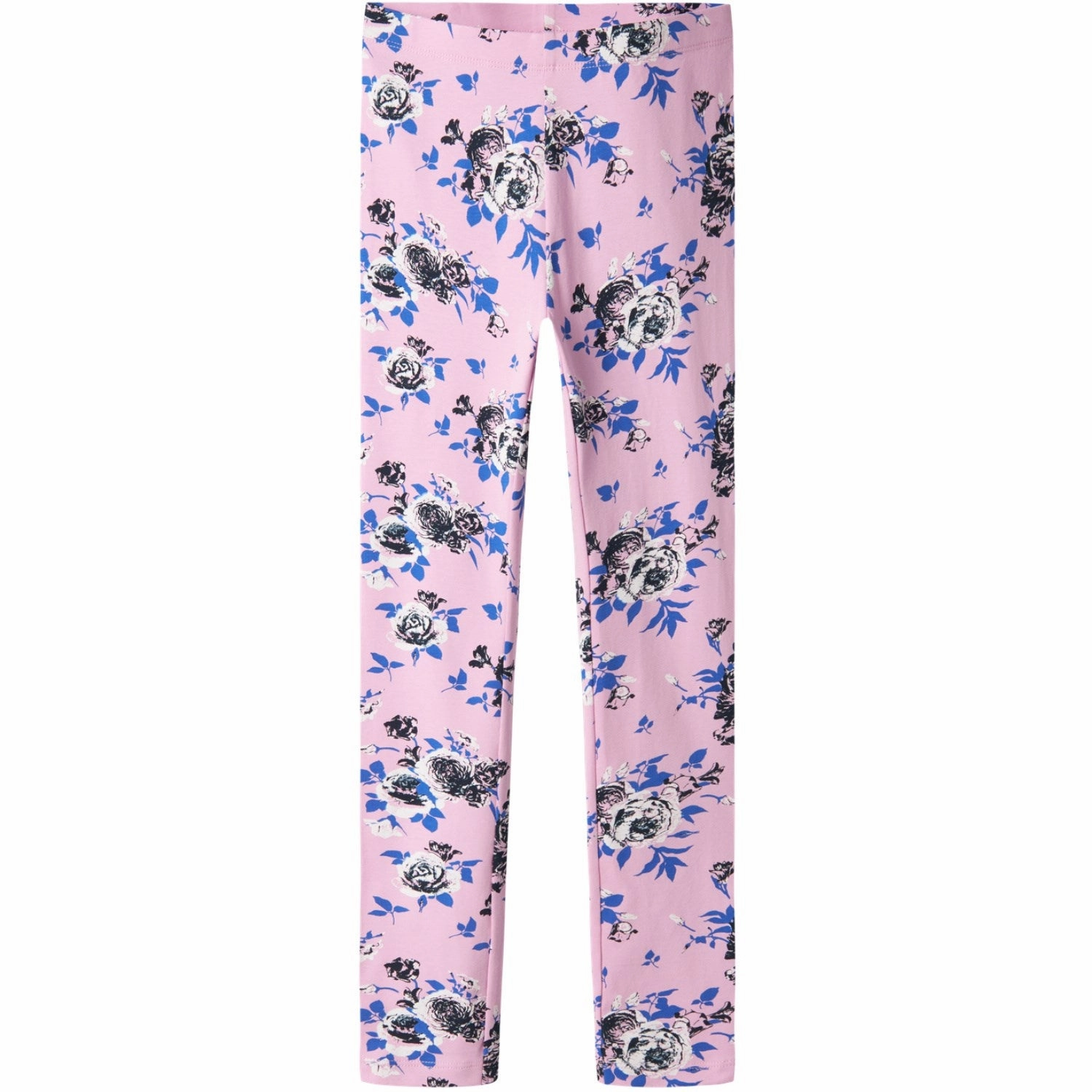 Functional Wear Stretch Comfort Name It Pastel Lavender Big Flowers Vivian AOP Leggings