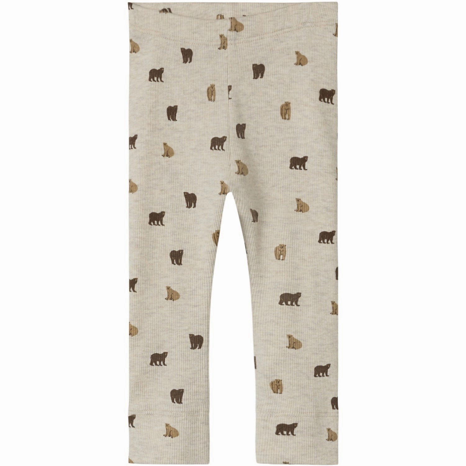Name It Peyote Melange Bear Dabu Leggings Versatile Activewear Premium Stretch