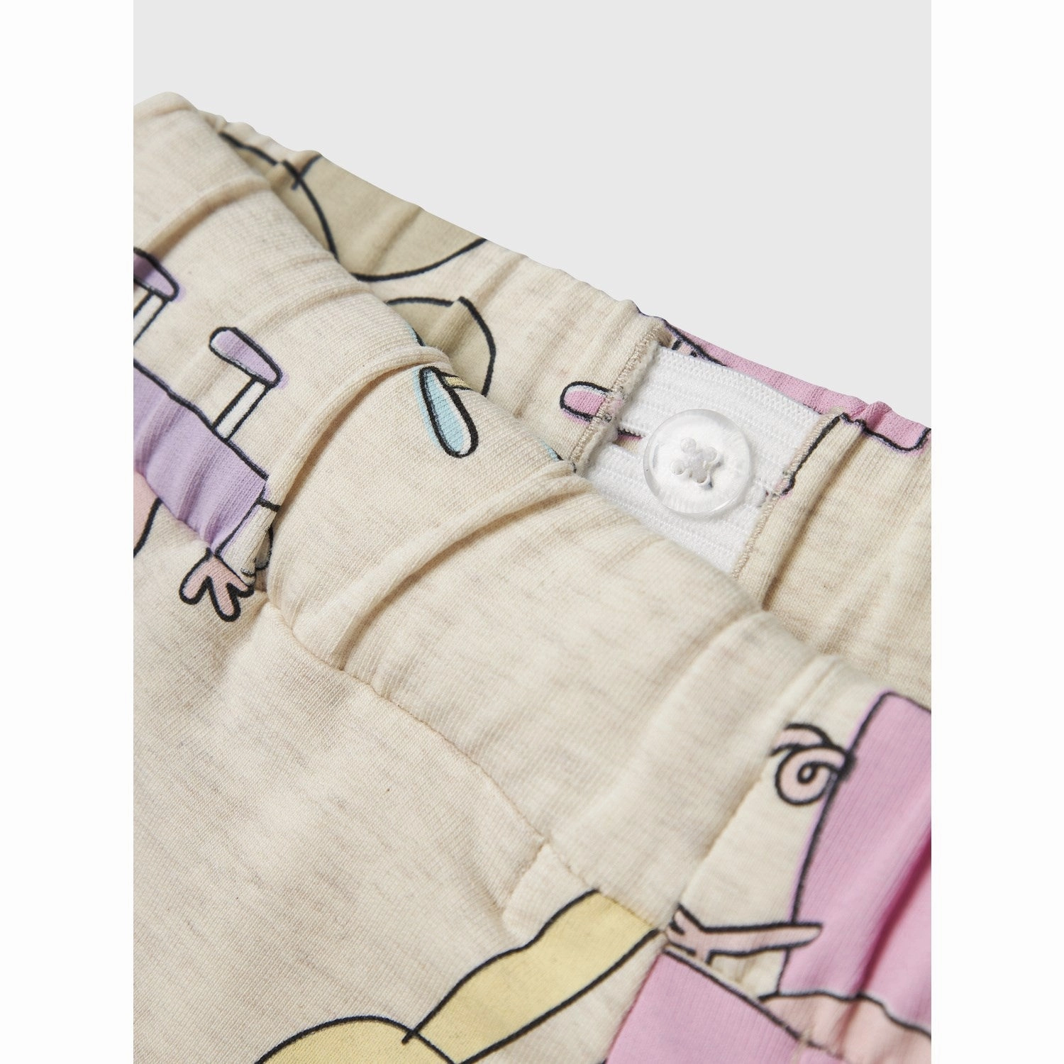 technical fabric Quick Motion Name It Peyote Melange Fira Peppa Pig Regular Sweatpants