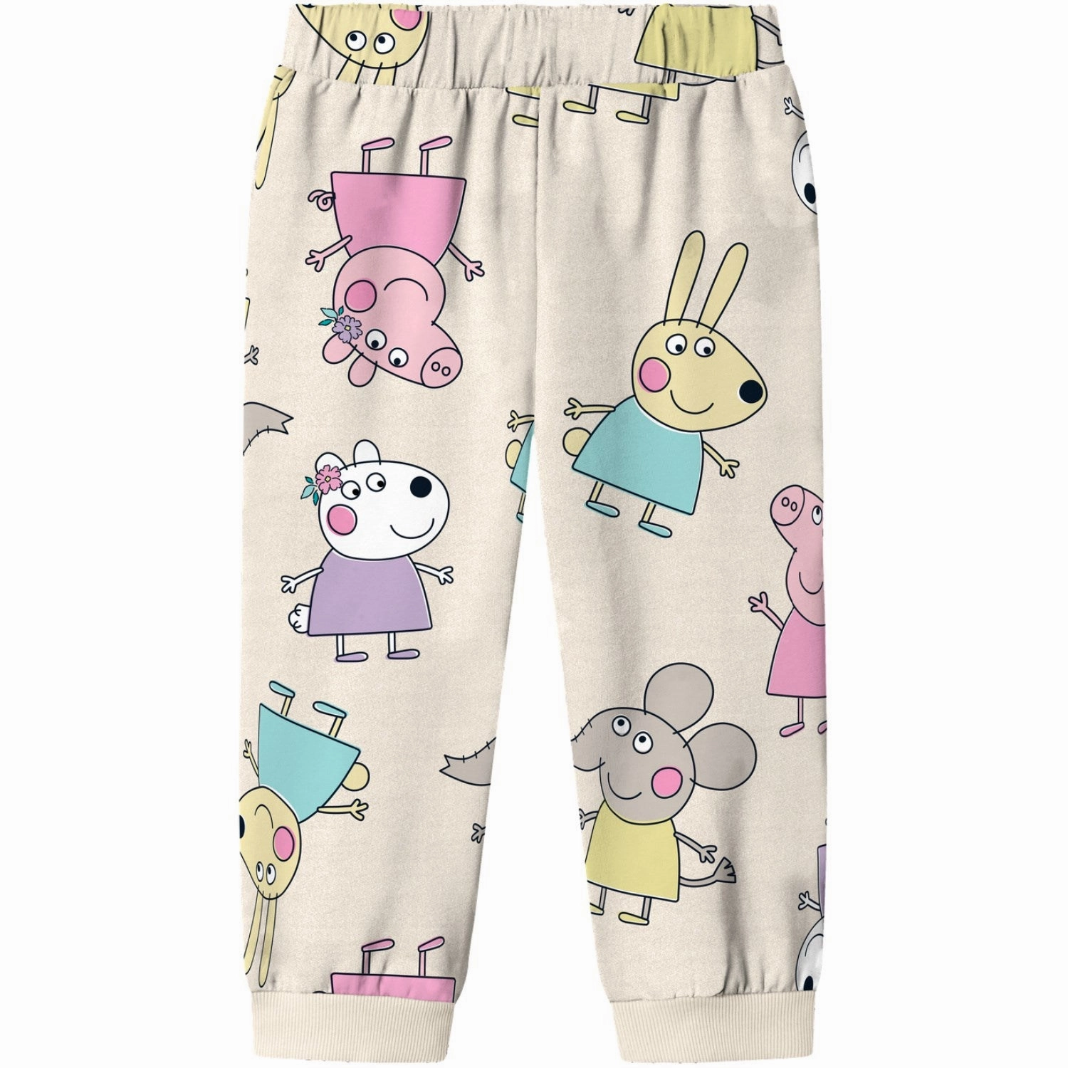 Name It Peyote Melange Fira Peppa Pig Regular Sweatpants Adjustable Tension Systems