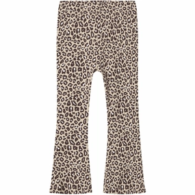 Name It Peyote Nmfleoana Flared Leggings Natural Stretch Pure Fit